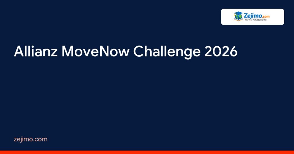 Allianz MoveNow Challenge 2026 on Zejimo.com