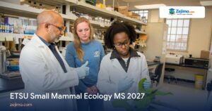 ETSU Small Mammal Ecology MS 2027 on Zejimo.com