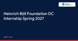 Heinrich Böll Foundation DC Internship Spring 2027 on Zejimo.com