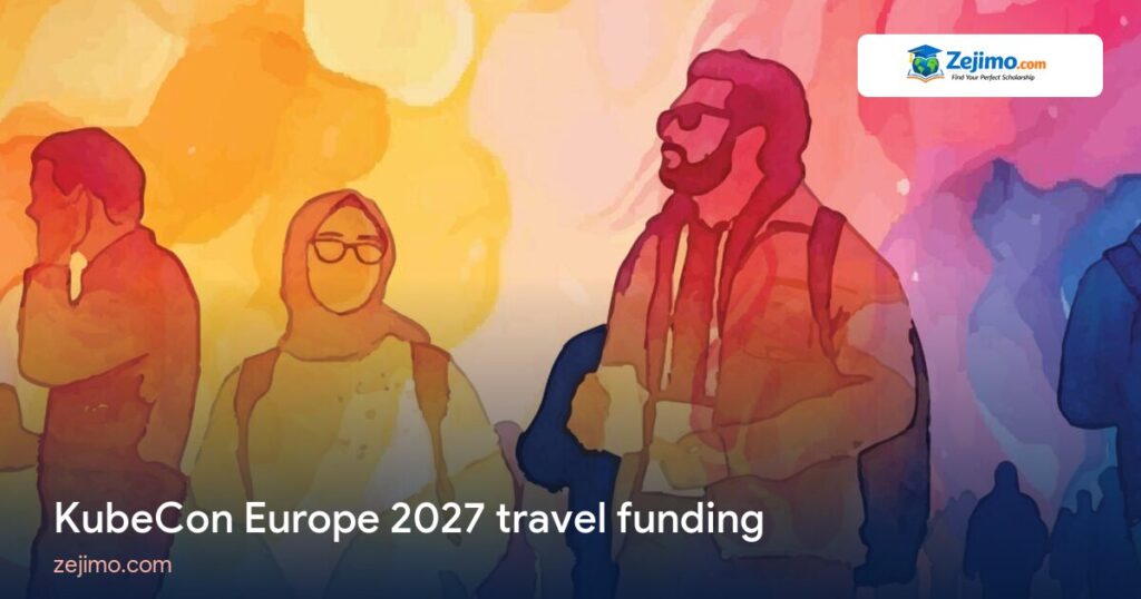 KubeCon Europe 2027 travel funding on Zejimo.com