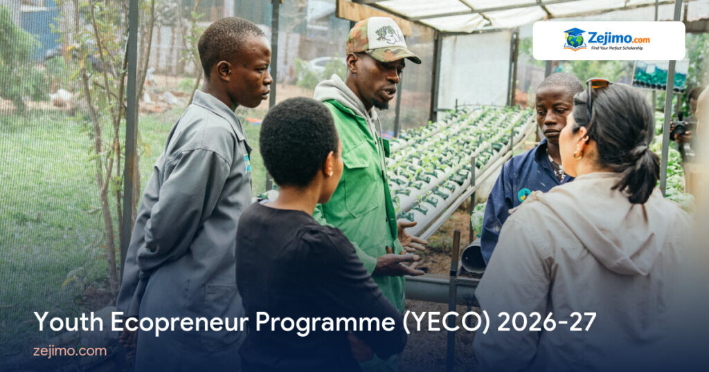 Youth Ecopreneur Programme (YECO) 2026-27 on Zejimo.com