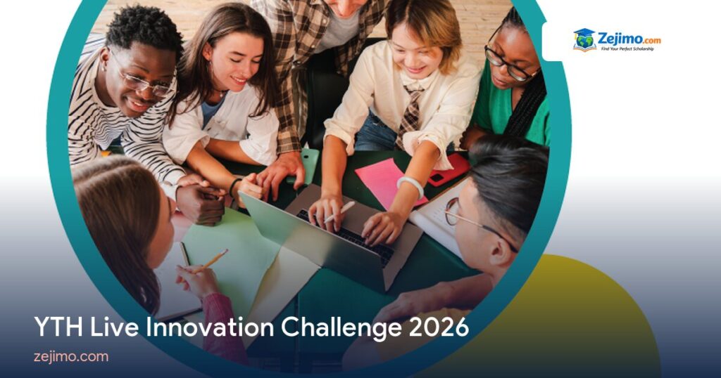 YTH Live Innovation Challenge 2026 on Zejimo.com