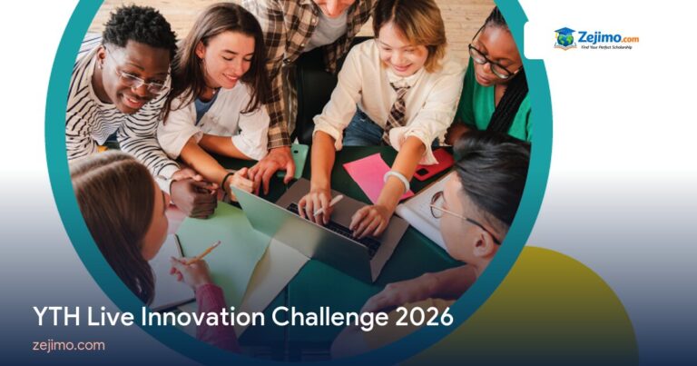 YTH Live Innovation Challenge 2026 on Zejimo.com